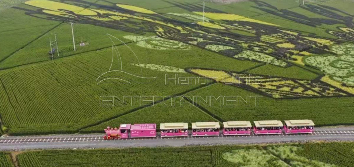 Tren Turístico para Montar en un Parque Nacional de Argentina